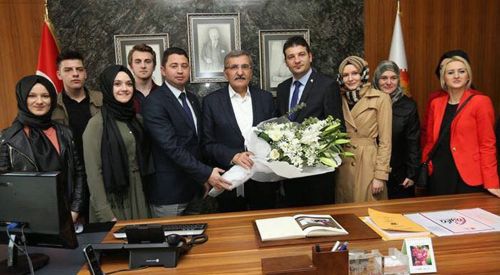 Batı Trakya camiasından Zeytinburnu Belediye Başkanına ziyaret