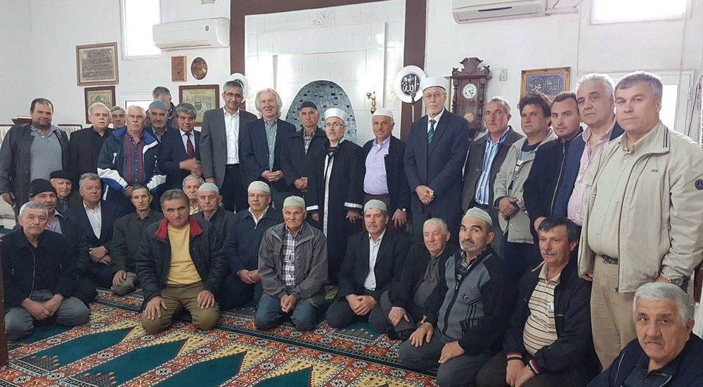 Akıncı ve Karslıoğlu'dan Şapçı'ya Cuma ziyareti