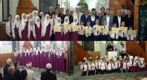 Kurcalı köyünde hatim coşkusu yaşandı