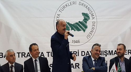 Türkiye'deki Batı Trakyalıların etkinliğine Bakan Müezzinoğlu da katıldı