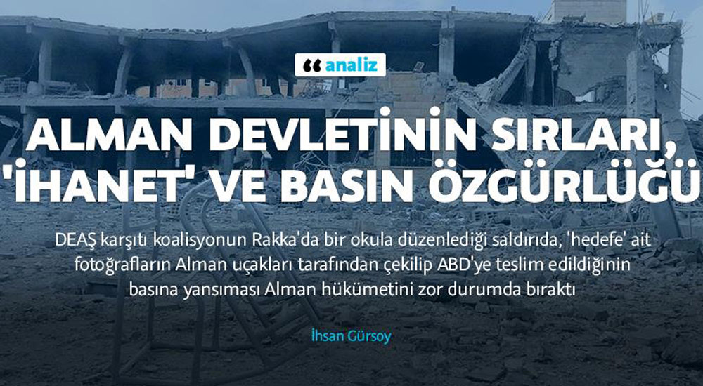 Alman devletinin sırları, 'ihanet' ve basın özgürlüğü