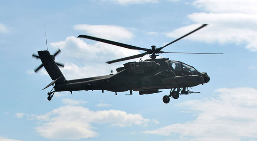 Yunan ordusuna ait helikopter düştü: 4 ölü