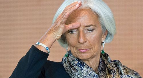 Lagarde: Yunanistan'ın borcu sürdürülebilir olmazsa biz yokuz