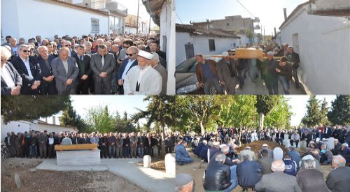 Ahmet Hacıosman’ın annesi son yolculuğuna uğurlandı