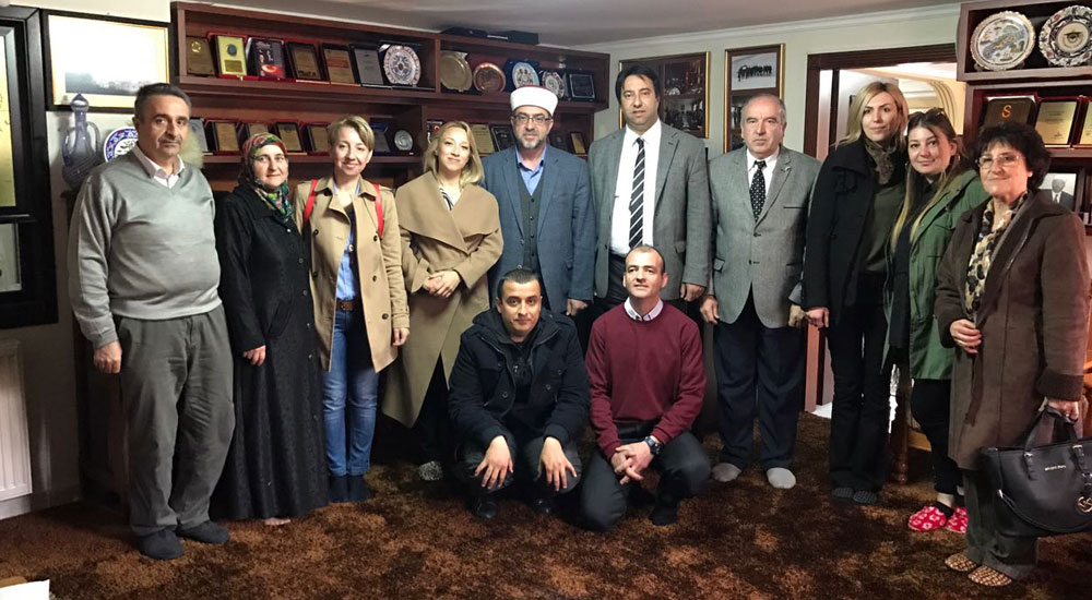 İTB Yönetimi DK Başkanı ve İskeçe Müftüsü Ahmet METE’yi ziyaret etti