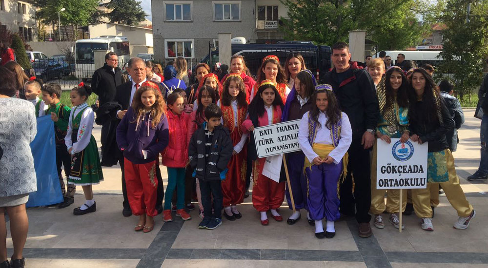 GTGB ekibi Edirne'de Balkan Çocuk Şenliği'ne katıldı