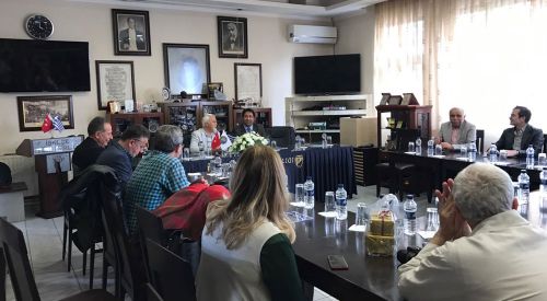 Akademisyenlerden İskeçe Türk Birliği Ziyareti