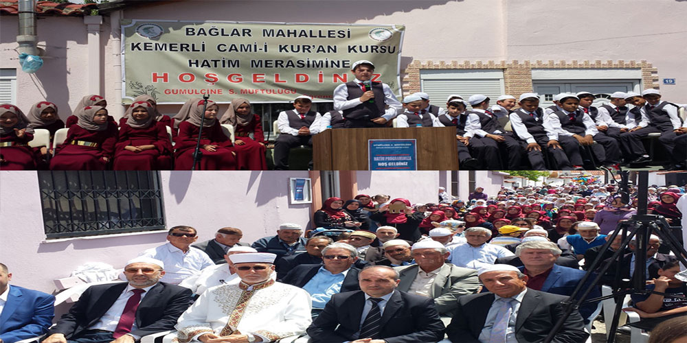 Bağlar Mahallesi’nde hatim düzenlendi