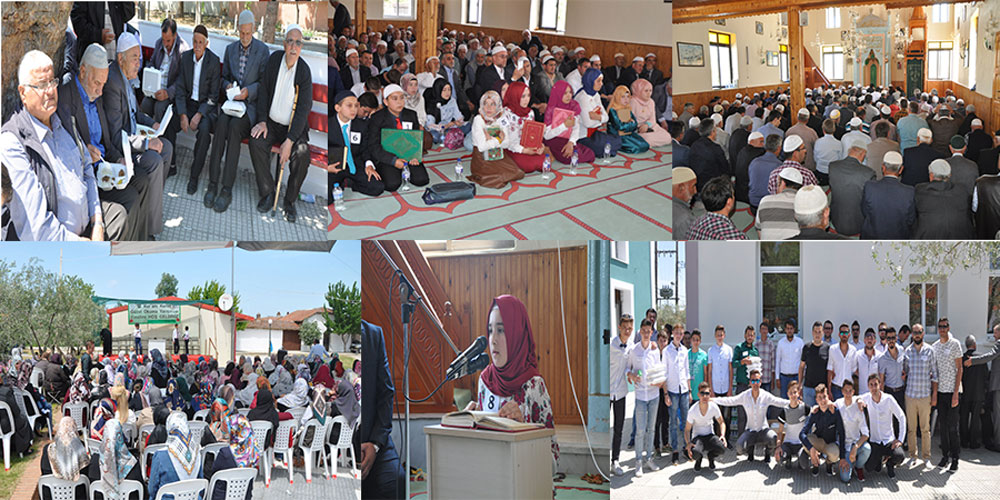 Kur'an okuma yarışmasının birincisi Merve Haseki