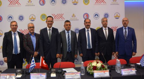 Türk rektörler Selanik Kitap Fuarı’na katıldı