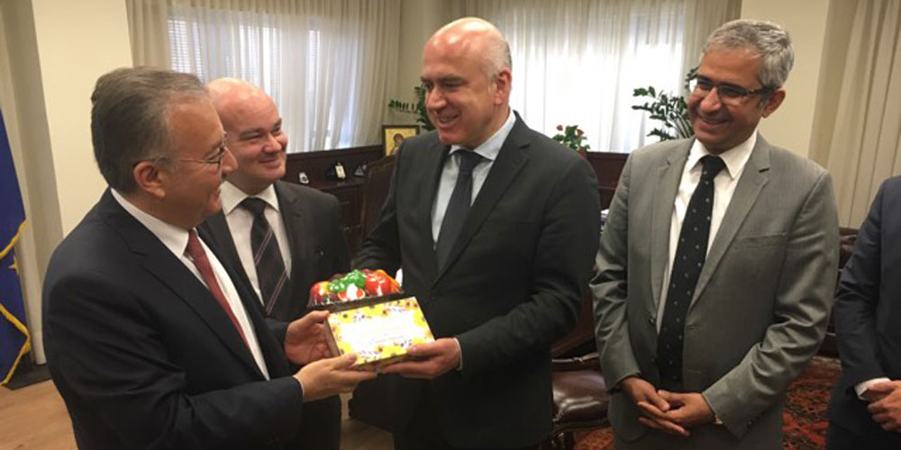 Edirne Valisi Günay Özdemir Gümülcine’deydi