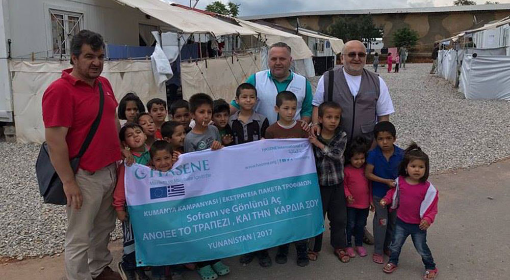 HASENE'nin Yunanistan'daki "Sofranı ve Gönlünü Aç" kampanyası sona erdi