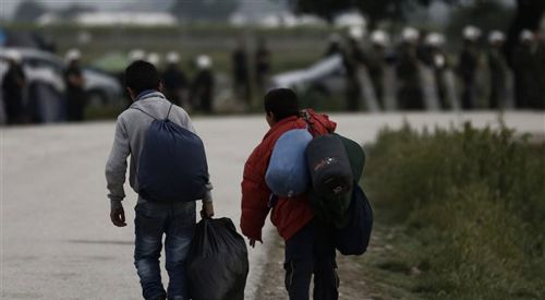 Atina'da sığınmacı kampı boşaltıldı