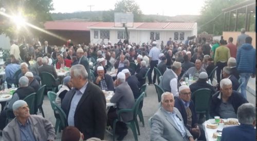 Büyük Derbent halkı iftar verdi