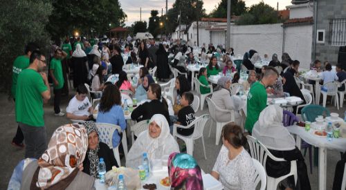 Hasköy halkı ve komşular iftarda buluştu