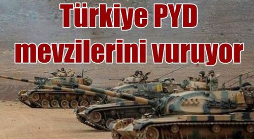 Türkiye'den Suriye'de yeni harekat: Afrin'deki PKK/YPG'yi vuruyor