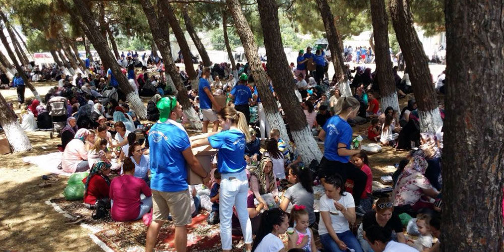 Soydaşlar Bekirli mahyasında buluştu