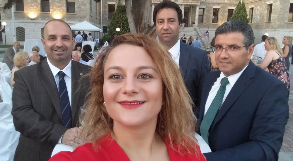 DEB Partisinden ABD Bağımsızlık Günü resepsiyonuna katılım