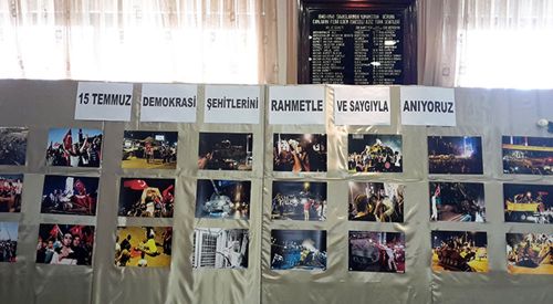 İTB'de '15 Temmuz Demokrasi Şehitlerini Anıyoruz' konulu sergi