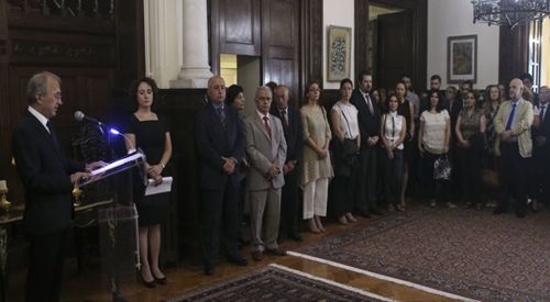 Türkiye'nin Atina Büyükelçiliğinde, 15 Temmuz Etkinliği