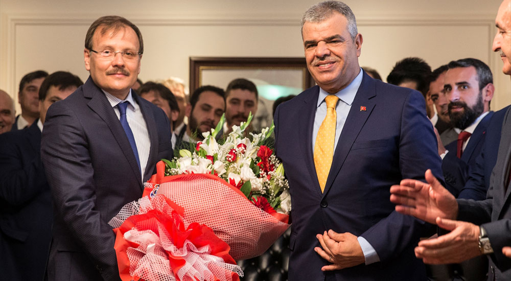 T.C. Başbakan Yardımcısı Hakan Çavuşoğlu görevi Veysi Kaynak'tan devraldı