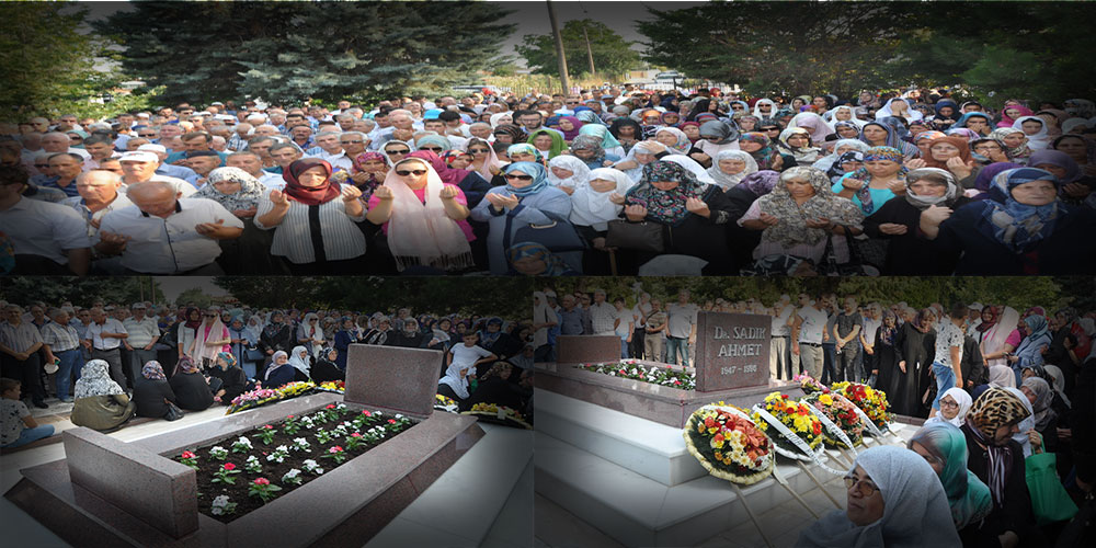 Dr. Sadık Ahmet'in anma töreni büyük katılımla gerçekleşti