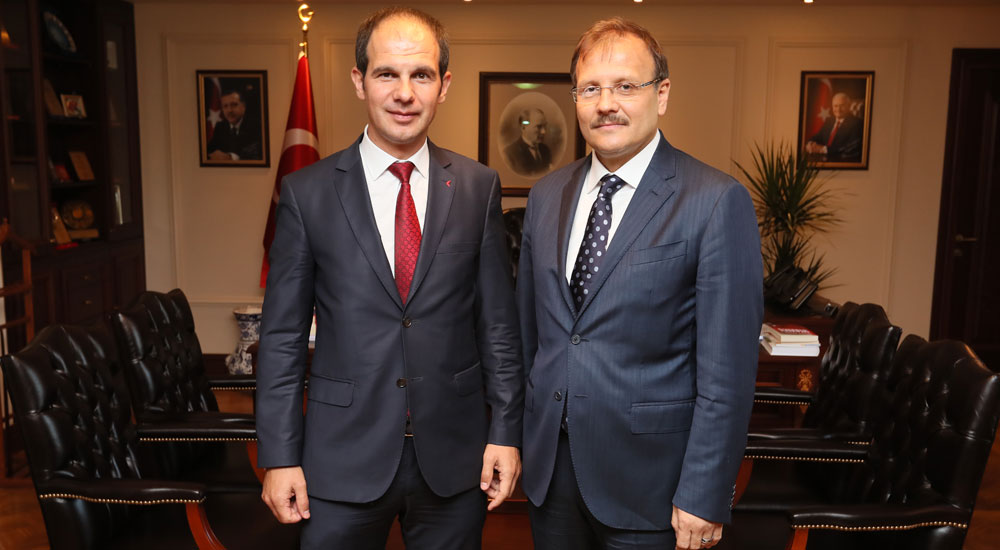 Ahmet İbram T.C. Başbakan Yardımcısı Hakan Çavuşoğlu ile görüştü
