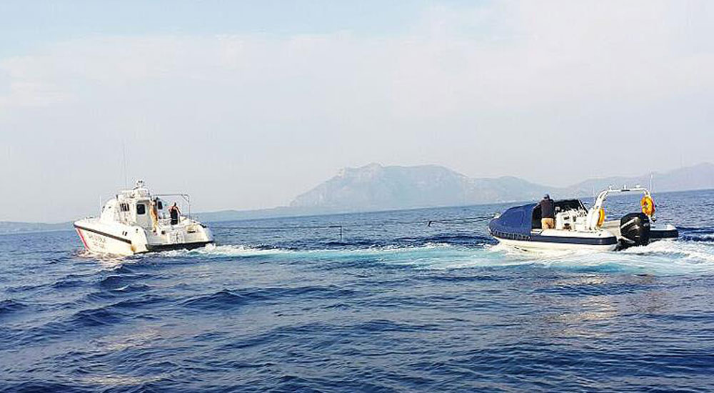 Türk Sahil Güvenlik 4 Yunanistan vatandaşını kurtardı