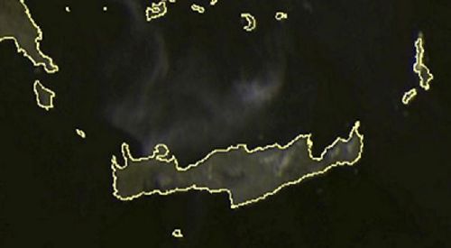 Attiki'deki yangının dumanları Girit'i sardı