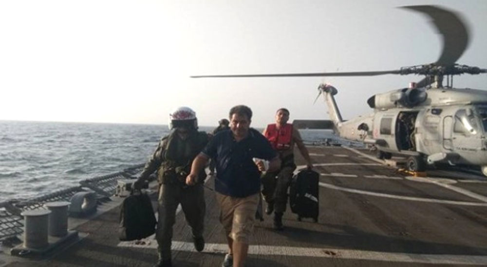 Yunan gemisinin yardım çağrısına Türk fırkateyni yetişti