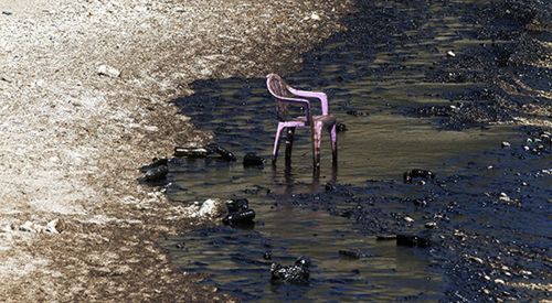 Yunanistan'da çevre felaketi