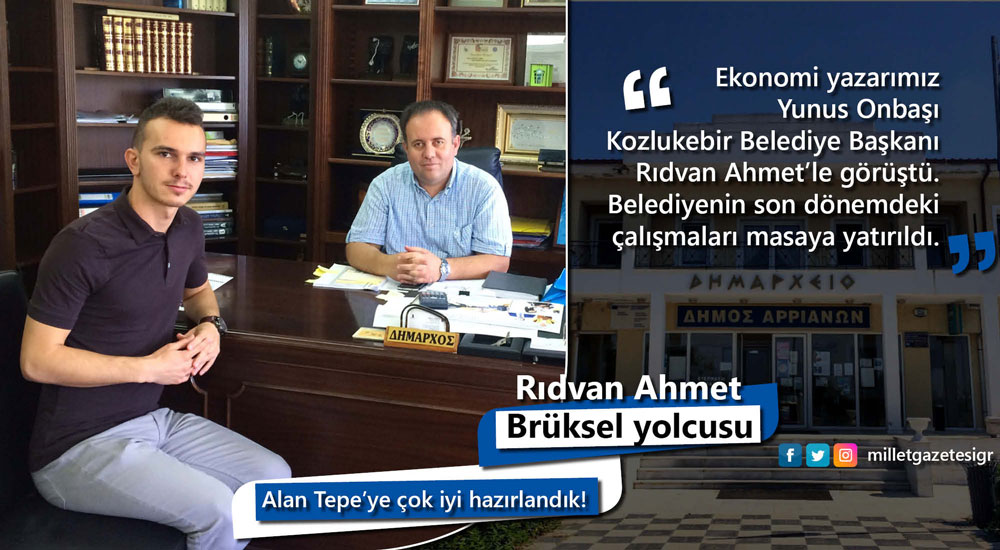 Kozlukebir Belediye Başkanı Rıdvan Ahmet’le Söyleşi