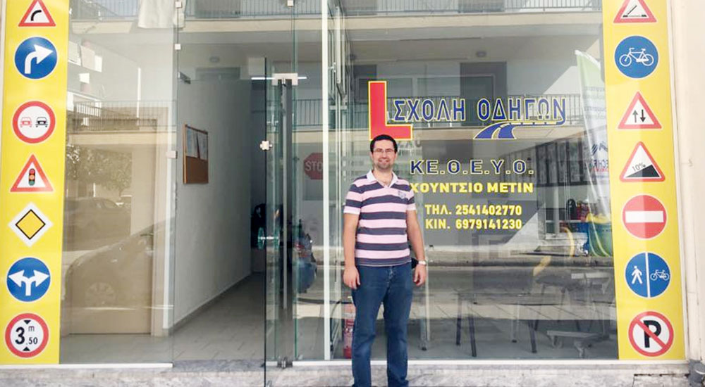 Metin Hunço sürücü kursunu açtı