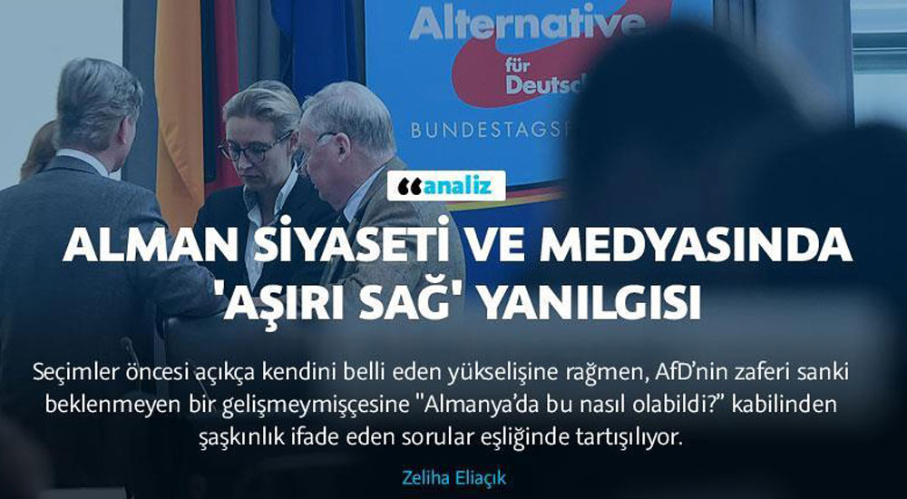 Alman siyaseti ve medyasında 'aşırı sağ' yanılgısı