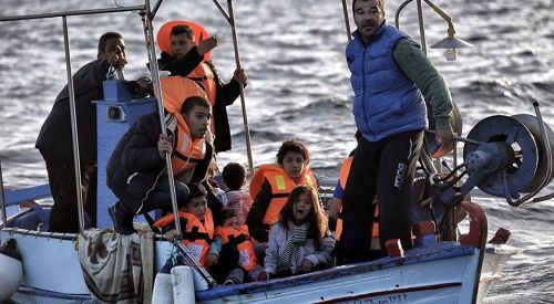 Yunanistan'a sığınmacı geçişi en yüksek seviyesinde