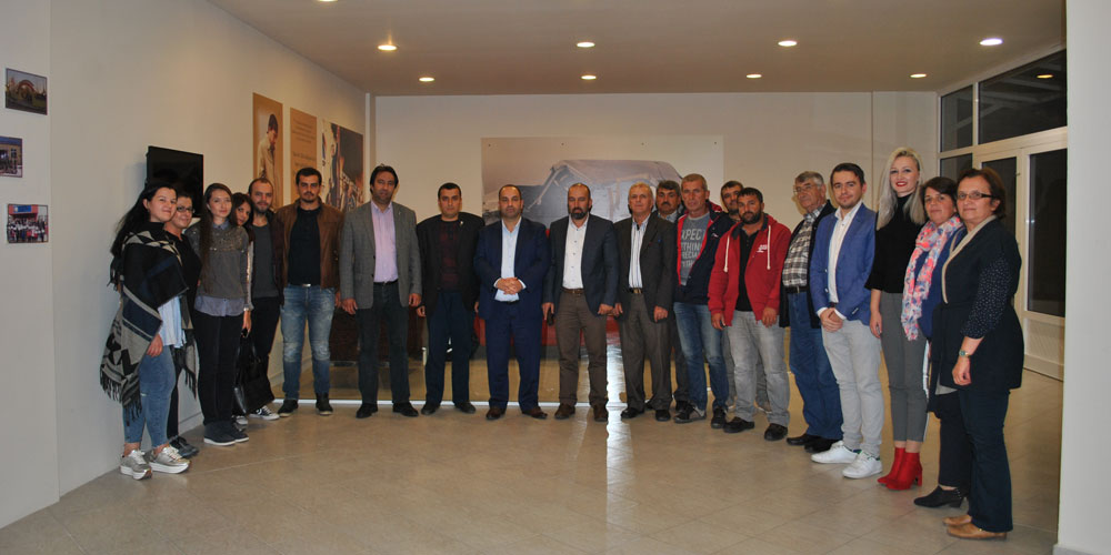 İskeçe ova temsilcileri DEB Partisi'ni ziyaret etti