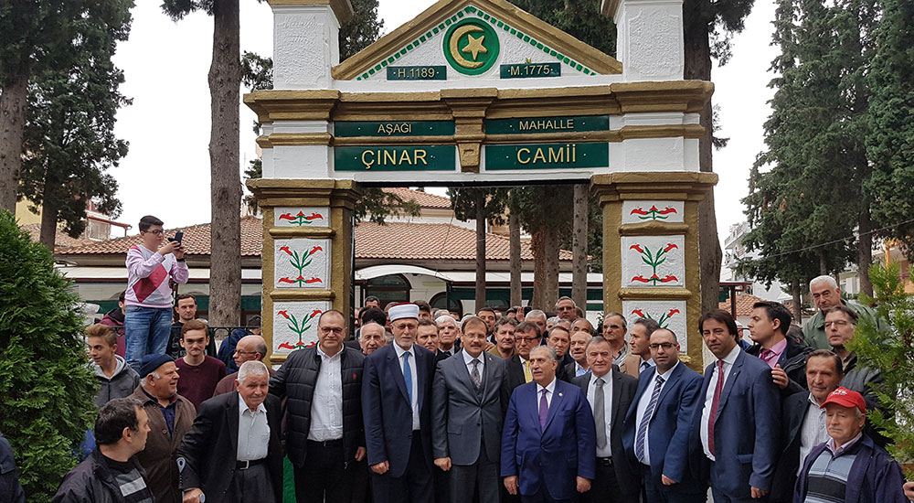 FOTO Haber | Çavuşoğlu'nun Batı Trakya ziyaretinden kareler - İskeçe Çınar Camii
