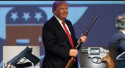 Katliamdan sonra Trump'tan silahlanmaya destek