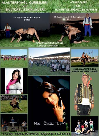 Tarihi ALANTEPE etkinlikleri 31 Ağustos Cuma günü başlıyor