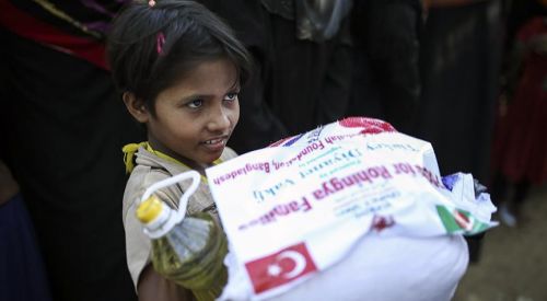 Türkiye 150 bin Arakanlı Müslümana yardım eli uzattı