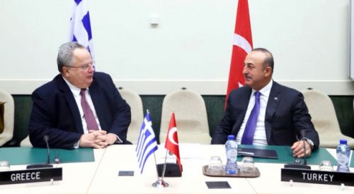 Bakan Kotzias, mevkidaşı Çavuşoğlu ile görüştü