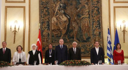 Erdoğan onuruna verilen akşam yemeğinde önemli mesajlar verildi