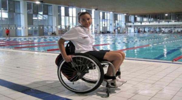 2012 Paralimpik Yaz Oyunları’nda İskeçeli Semiha Rızaoğlu yüzmede finalde yarıştı