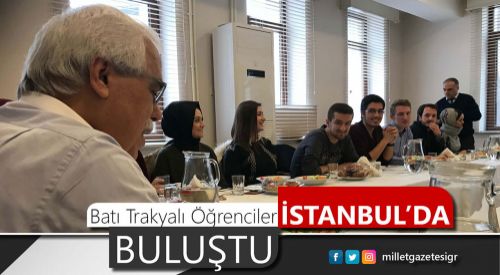 Genç BALMED Batı Trakyalı öğrencilerle tanışma toplantısı düzenledi.