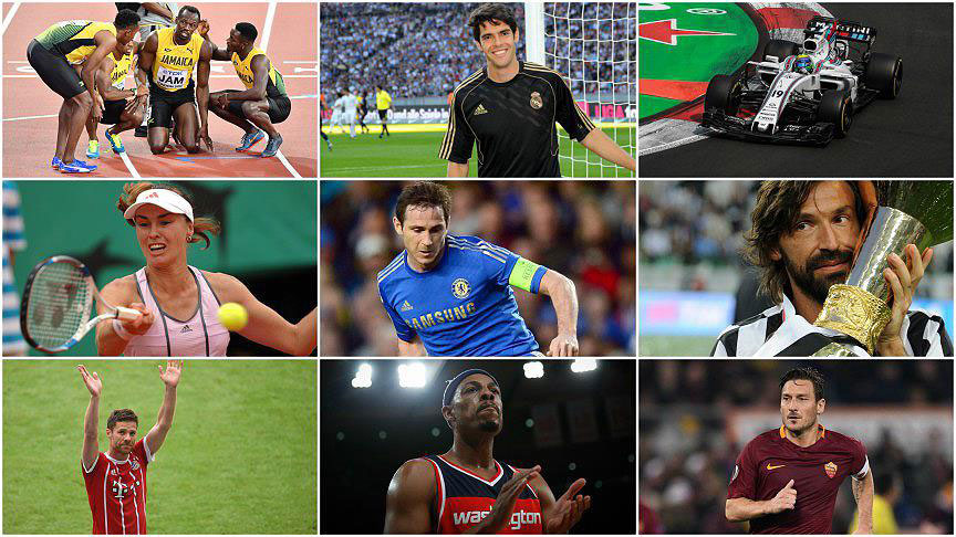 2017 yılında hangi ünlü sporcular kariyerini sonlandırdı