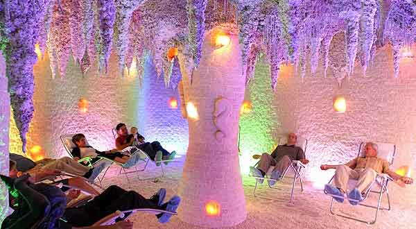 Tuz mağaraları şifa kaynağı