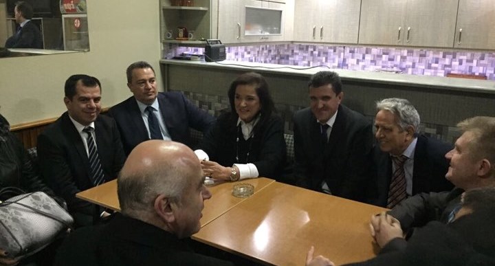 YDP Milletvekili Dora Bakoyanni Batı Trakya’daydı