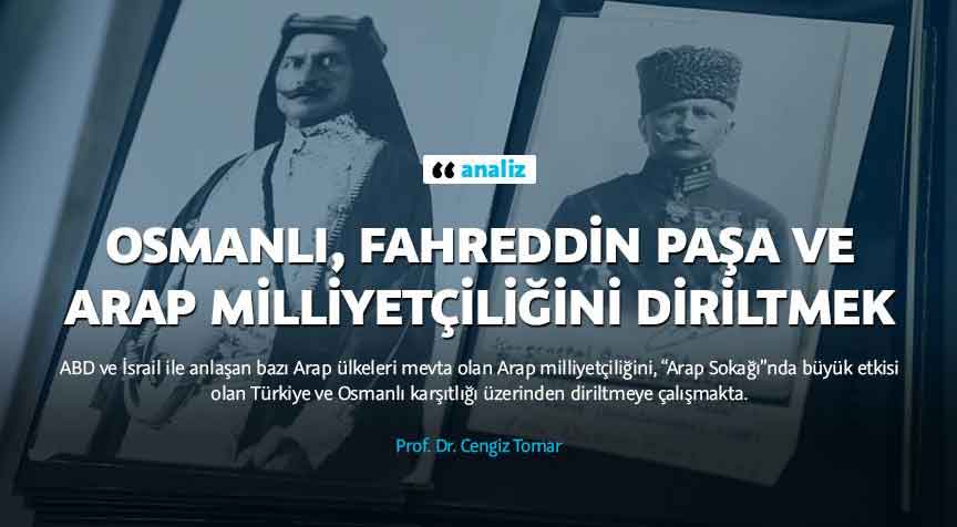 Osmanlılar, Fahreddin Paşa ve Arap milliyetçiliğini diriltmek