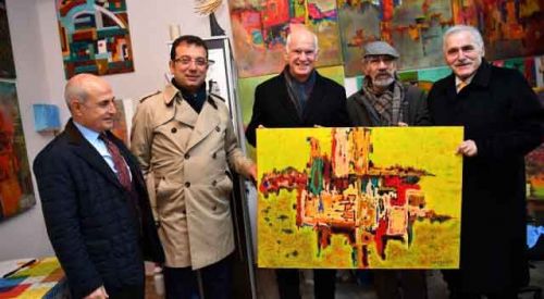 Papandreu'ya CHP'den plaket