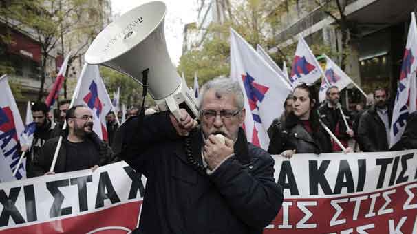 Yunanistan'da büyük grev